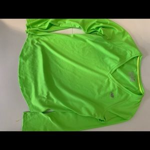 Women’s New Balance Running Neon Green Shirt